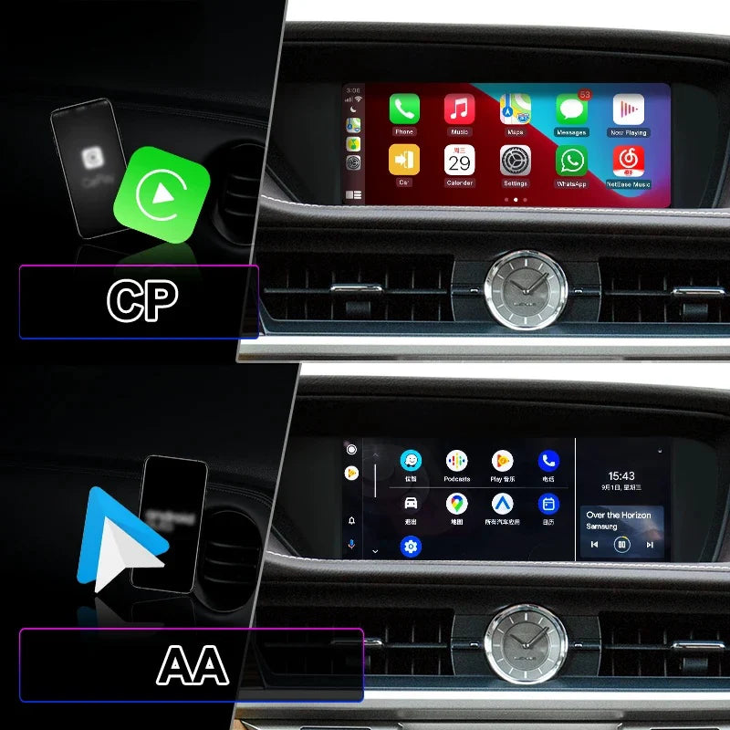 10.25 Inches Android Screen Display for Lexus ES250 ES350 ES300H 2012-2018