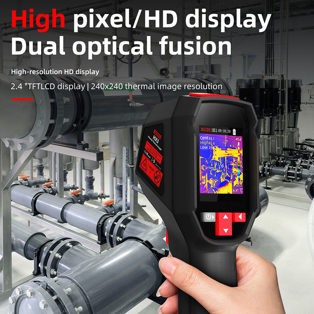 BSIDE HX3 Handheld Thermal Imaging Camera –20~550°C Industrial Imager