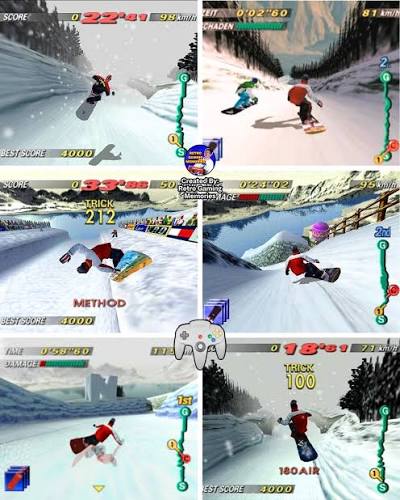 1080 Snowboarding N64 Nintendo 64 Video Game Cartridge 1998