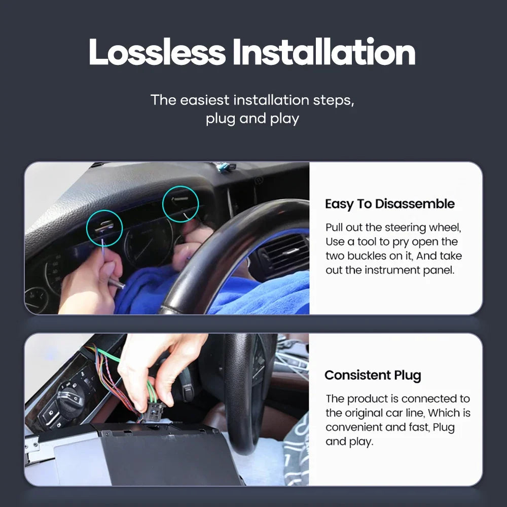 LCD Digital Cluster For Mercedes Benz GLA CLA  Class 2014-2019 NTG 4.5 NTG 5.0 Linux Digital LCD Dashboard Instrument Gauge Cluster