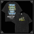 Persona 4 Graphic Unisex Round Neck Anime Washed T-Shirt