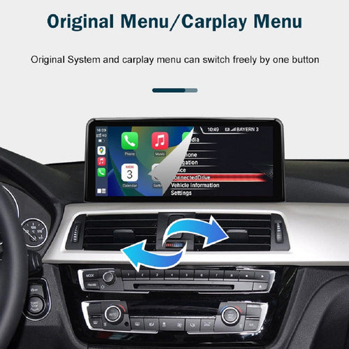10.25 LINUX SCREEN BMW 1 2 Series F20 F21 F22 F23 E87 2004-2016 UPGRADE Wireless Carplay/Android Auto