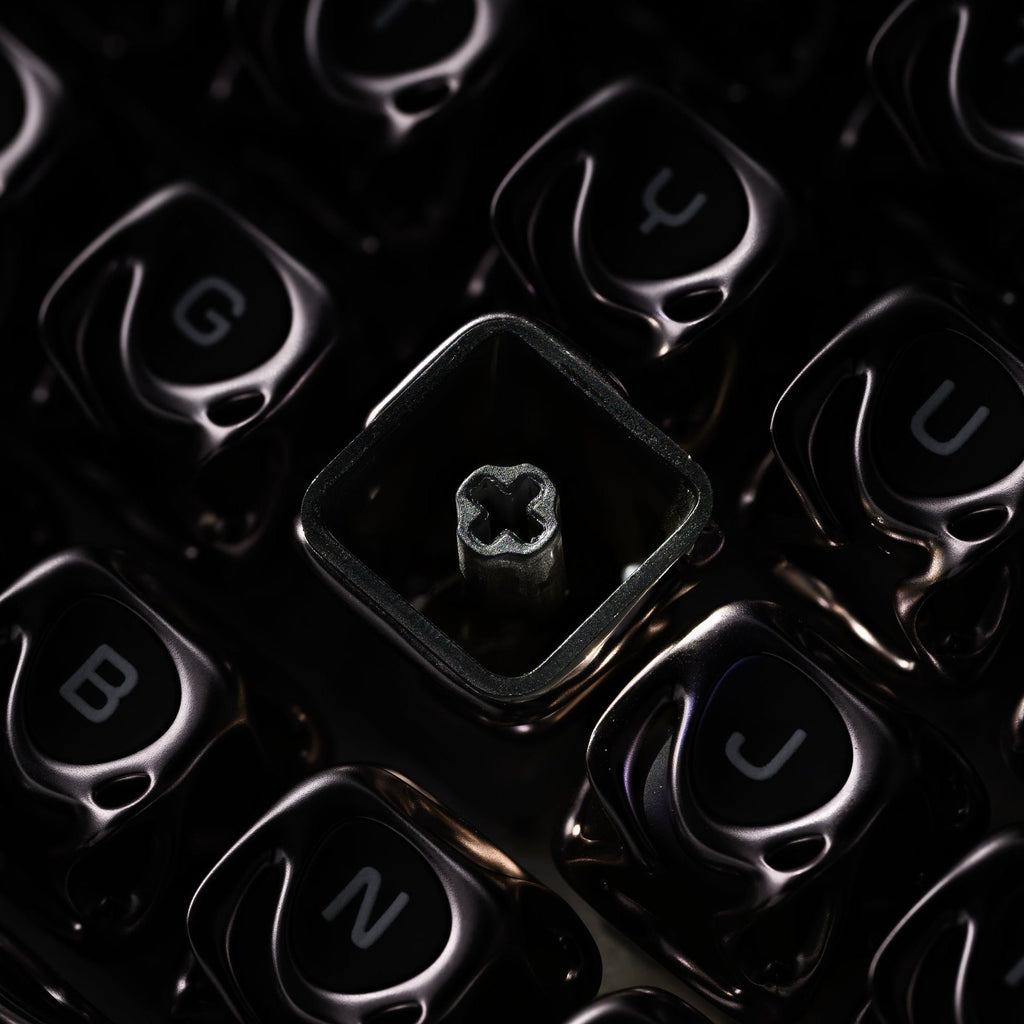 XVX Venom Themed Liquid Metallic Electroplating ABS+PC Keycap Set