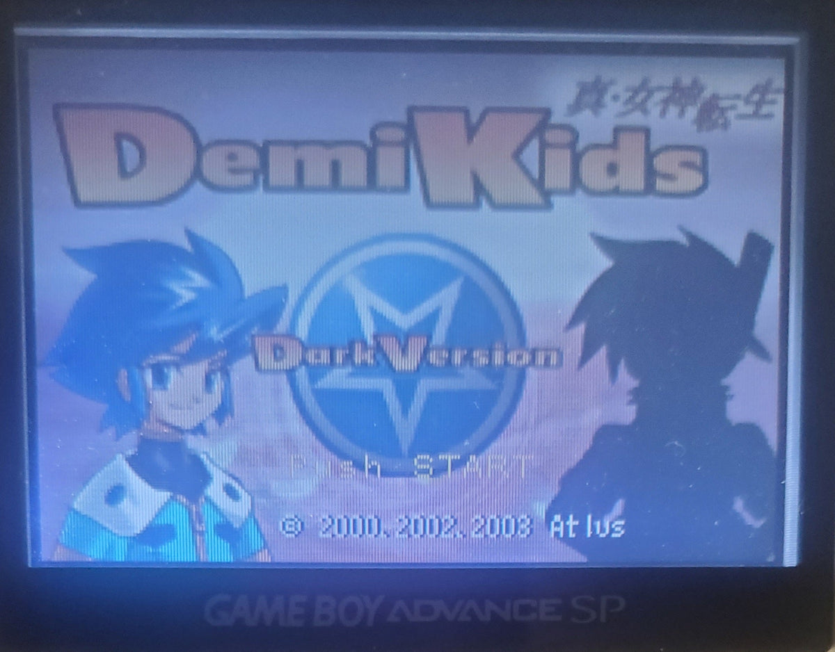 Demi Kids Dark Version GBA Video Game Cartridge Game Boy Advance 2003