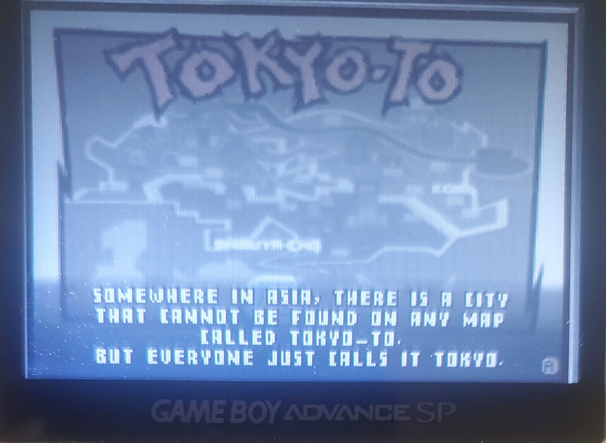Jet Grind Radio GBA Video Game Cartridge Game Boy Advance 2003