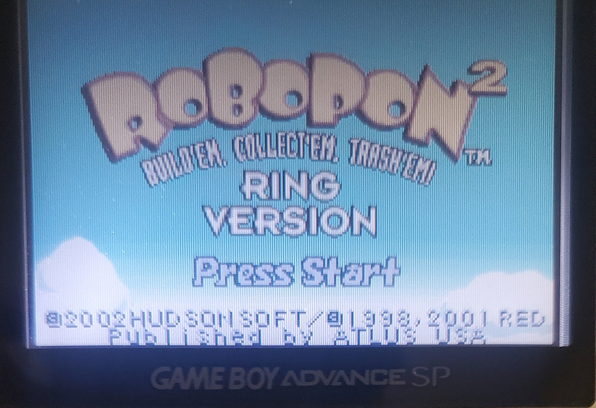 Robopon 2 Ring Version GBA Video Game Cartridge Game Boy Advance 2002