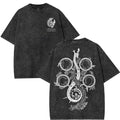 Monster Hunter Wilds 2 Sides Unisex Acid Washed Lightweight