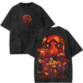 Borderlands 4 Washed T Shirt Gaming Streetwear Gifts for Gamers Stylis