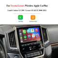 TOYOTA Land Cruiser LC200 / Lexus GX &LX 2008-2021 Apple CarPlay & Android Auto Integration