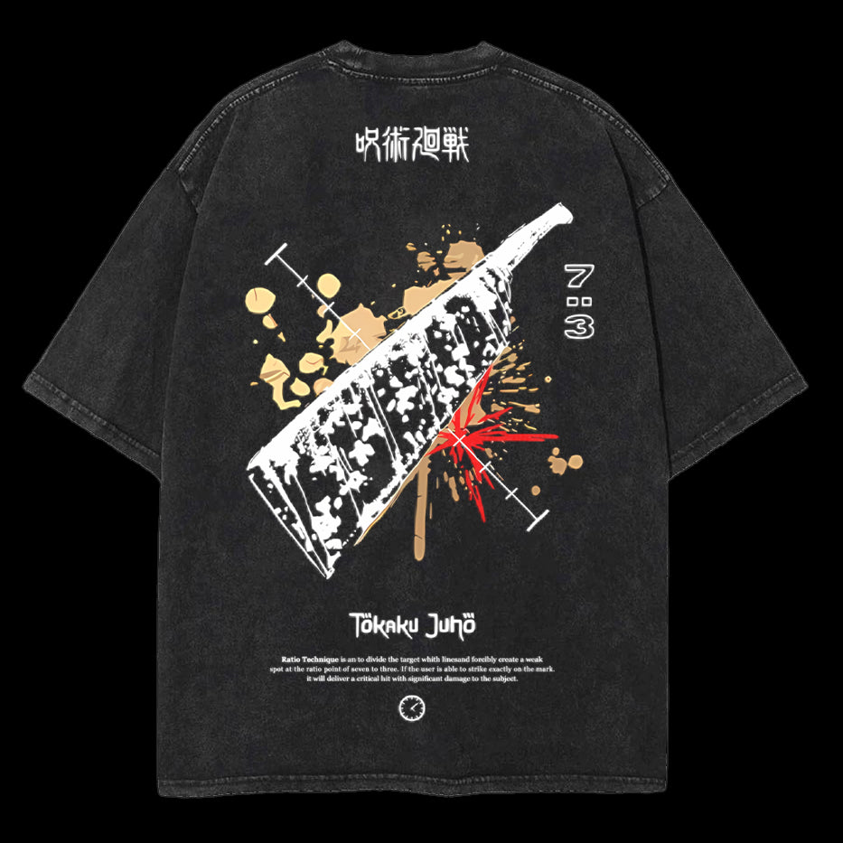 Jujutsu Kaisen "Nanami Kento" Wash T-Shirt [MMU]
