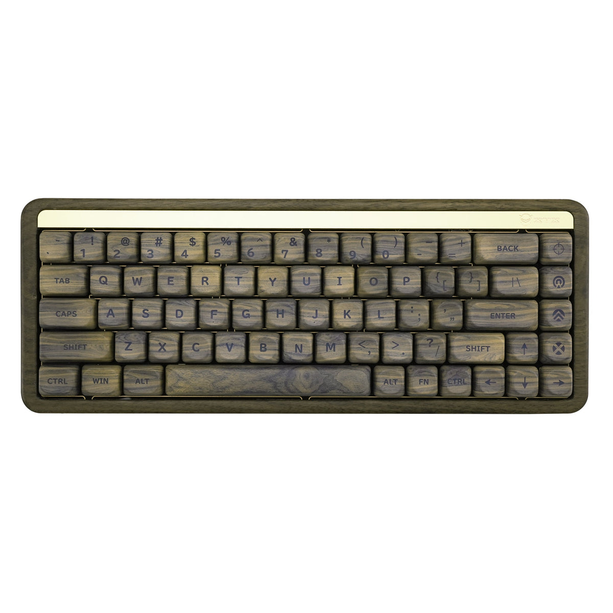 XVX Walnut Texture MOA  Profile Dye-Sublimation PBT 130-Key Keycap Set