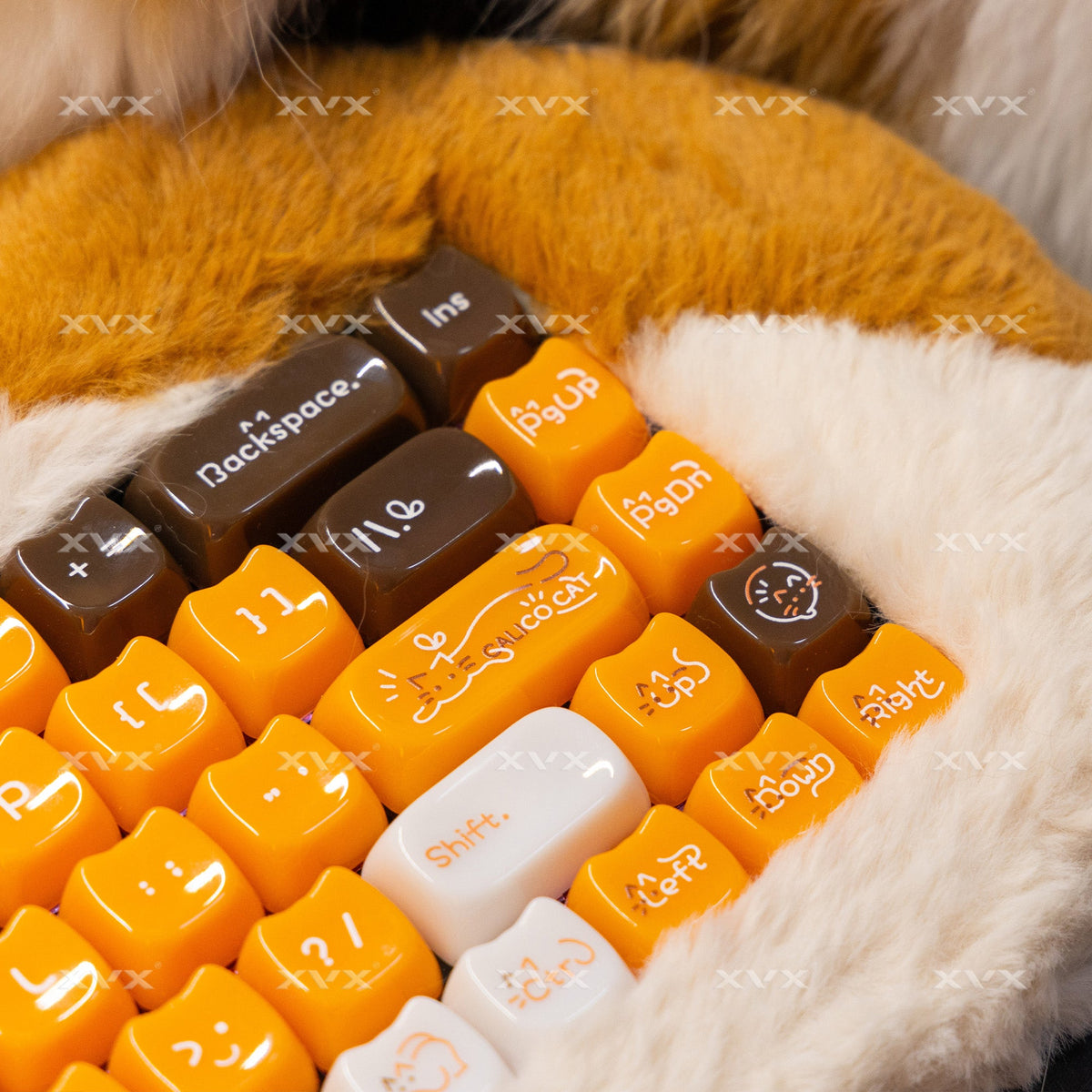 XVX House Cat Themed MAO Profile 149-Key PC Keycap Set