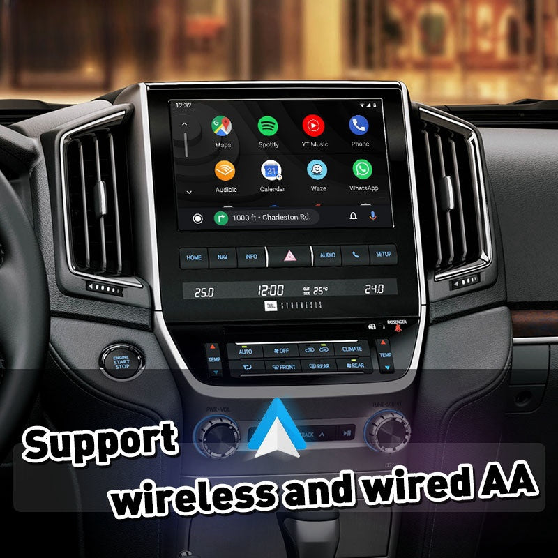 TOYOTA Land Cruiser LC200 / Lexus GX &LX 2008-2021 Apple CarPlay & Android Auto Integration