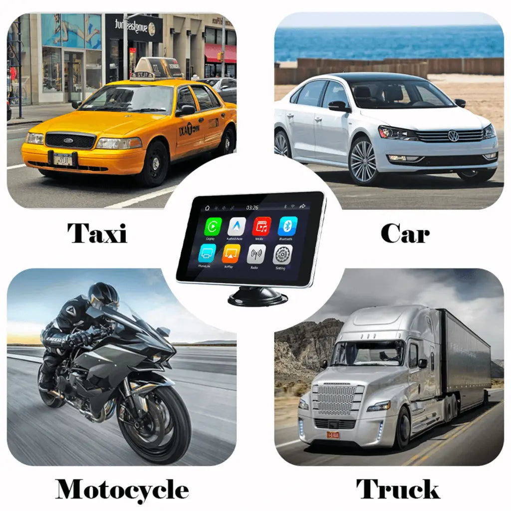 7.5 Inch Apple CarPlay/Android Auto Car Multimedia Touch Screen Player