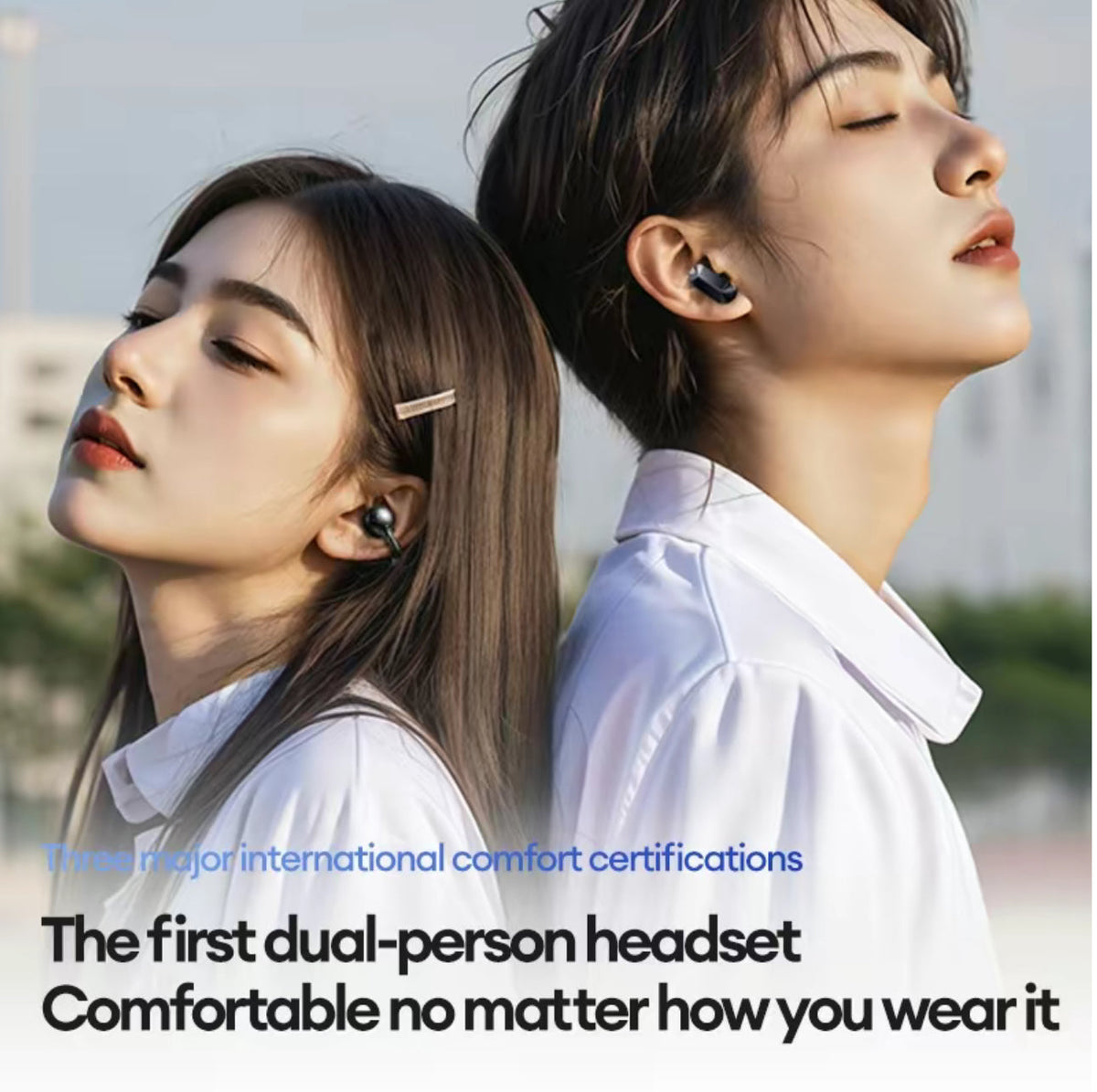DualTune Bluetooth Earphones