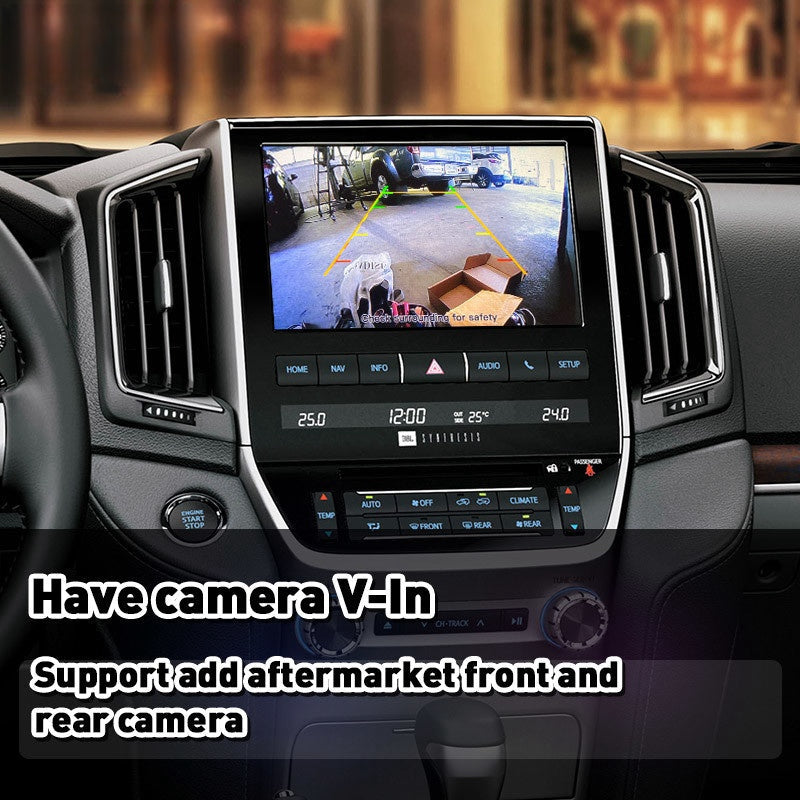 TOYOTA Land Cruiser LC200 / Lexus GX &LX 2008-2021 Apple CarPlay & Android Auto Integration