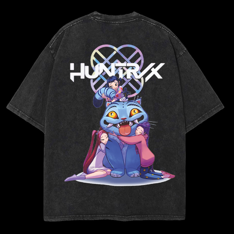 "Blue Tiger Huntrix" KPop Demon Hunter Tee [MMU]