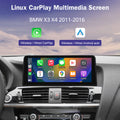 10.25 LINUX SCREEN BMW X3 F25 X4 F26 2011-2016 UPGRADE Wireless Carplay/Android auto CIC NBT