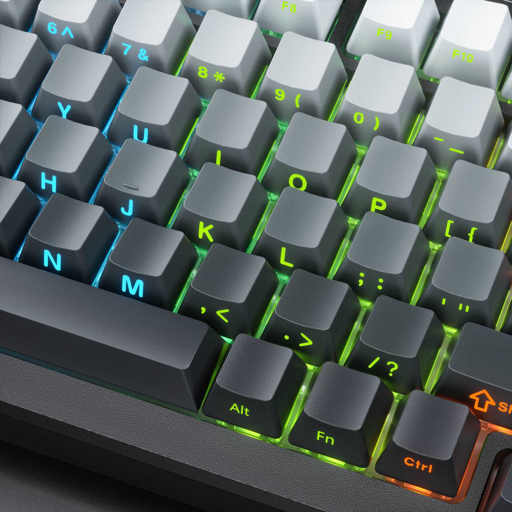 XVX Gradient Series 136-Key Side-Printed OEM Profile PBT Keycap Set