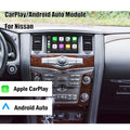 Wireless CarPlay Module for Nissan Patrol Y62 Armada Infiniti QX56 QX80 2008-2021 Android Auto Mirror Link Smart Box