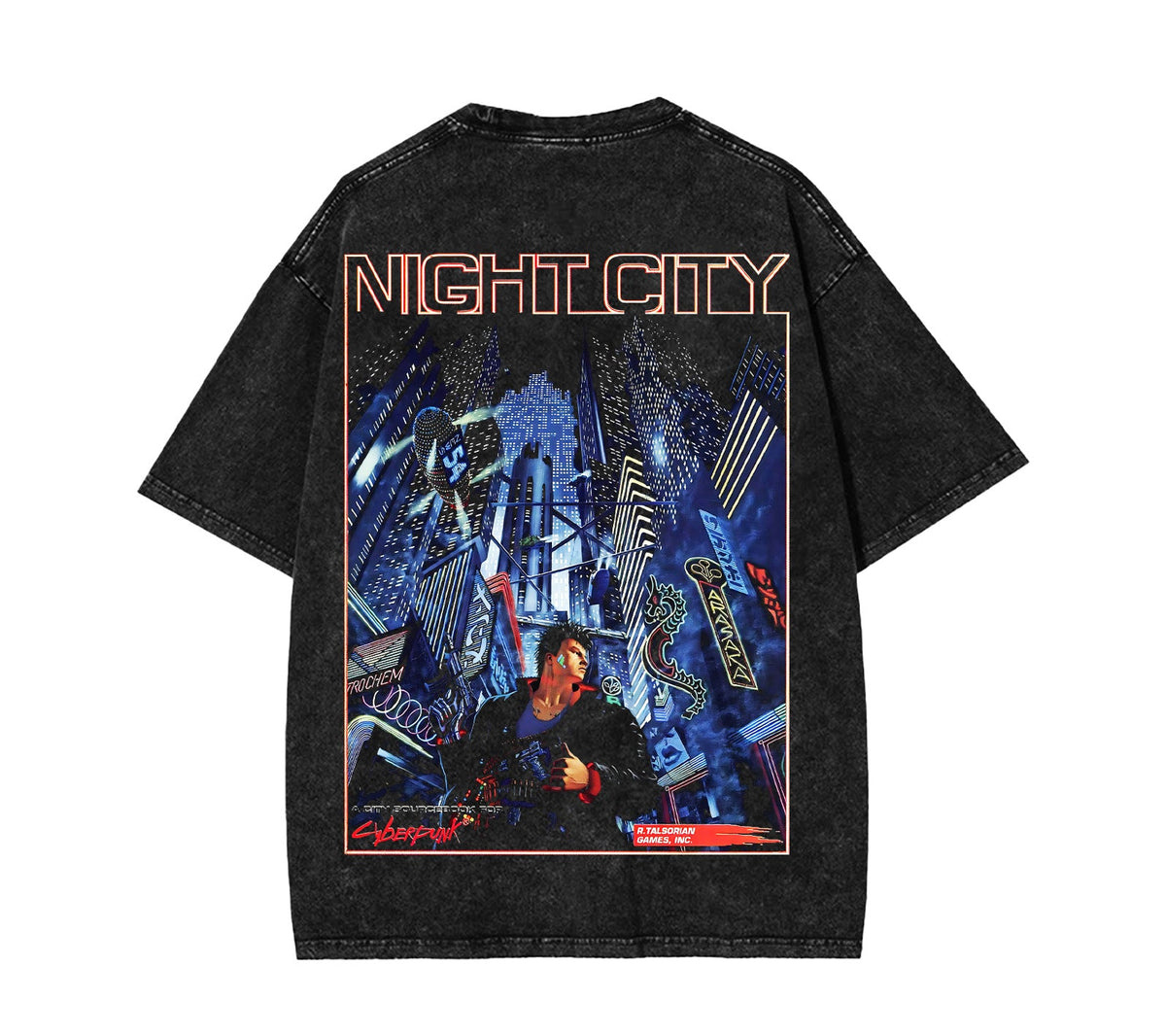 Retro Limited Vintage Cyberpunk 2020 Original Retro 80s Game Unisex Lightweight TShirt [TPR]