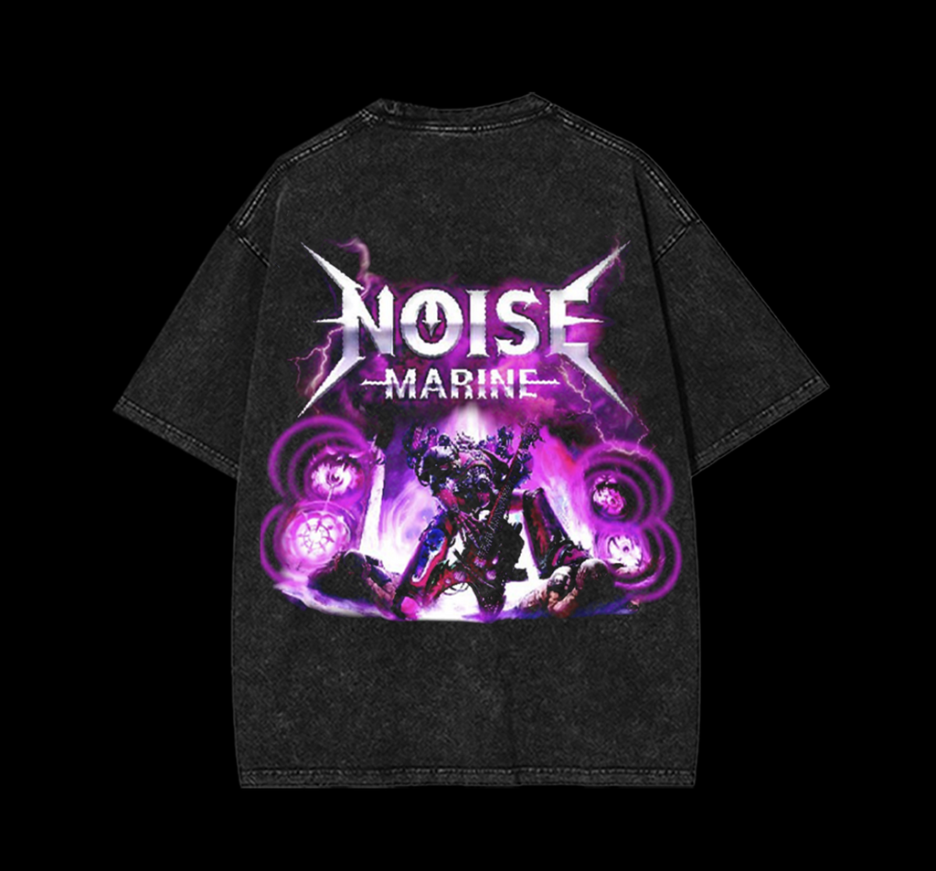 Noise Marine Warhammer Tee – Cotton Acid Washed Shirt
