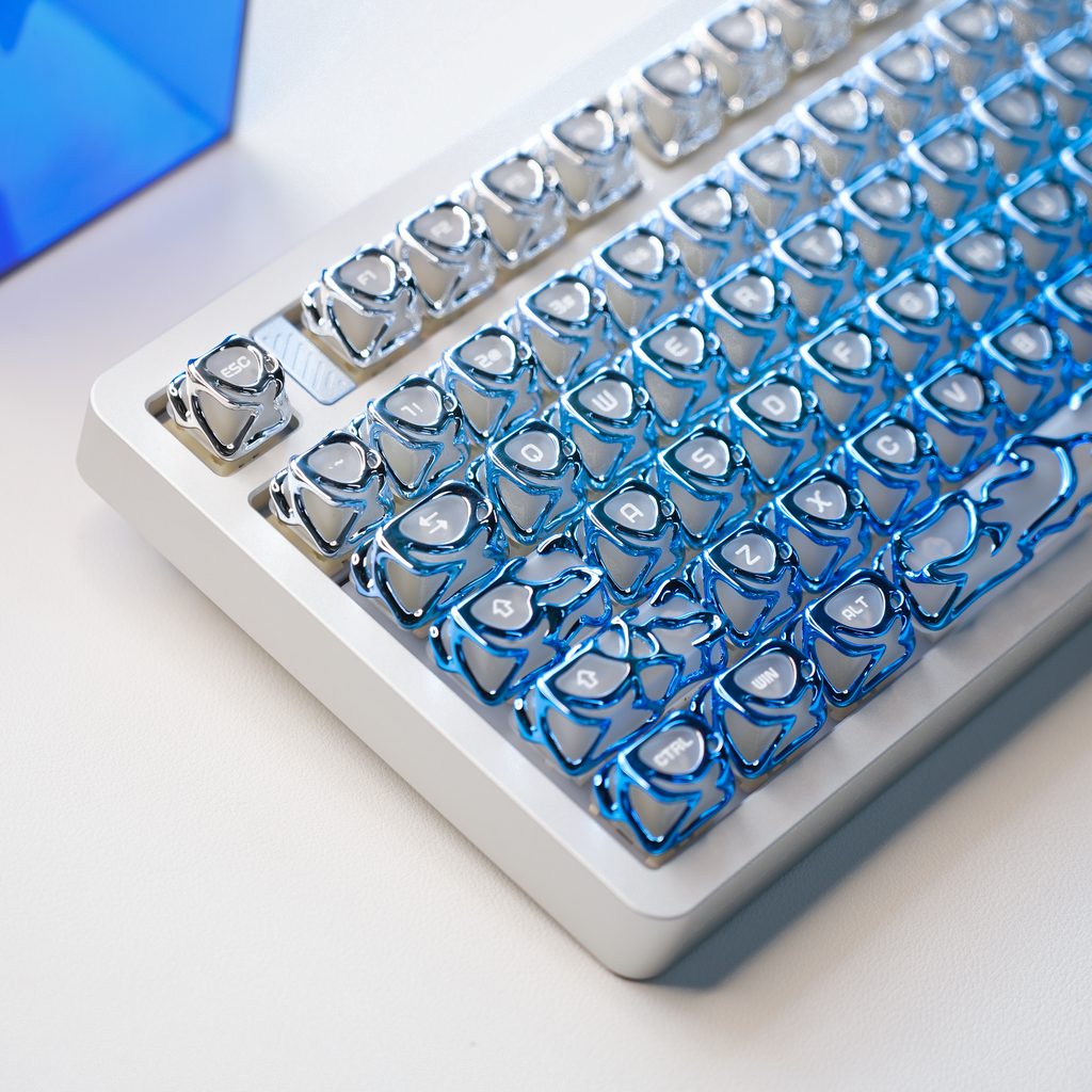 XVX Venom Themed Liquid Metallic Electroplating ABS+PC Keycap Set