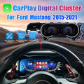 12.3" CarPlay LCD Digital Cluster For Ford Mustang 2015-2021 Linux Dashboard Gauge Cluster