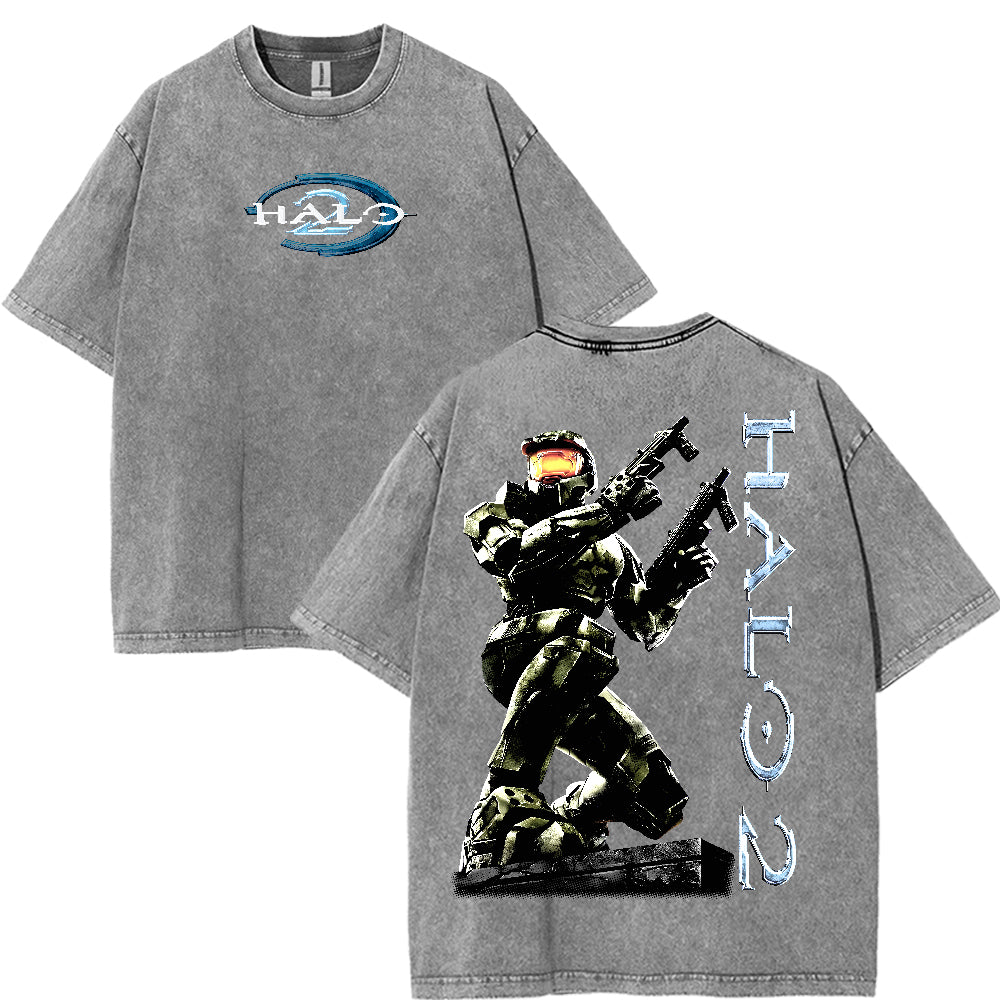 HALO 2 Vintage Heavyweight Washed Tshirt [TPR]