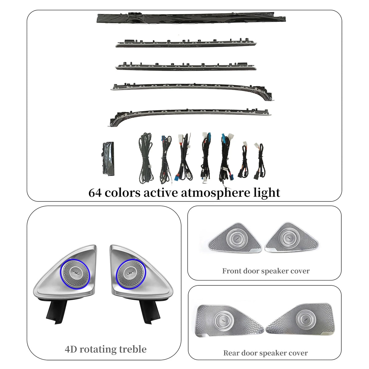 Mercedes Benz S-Class W223 Ambient Light Kit