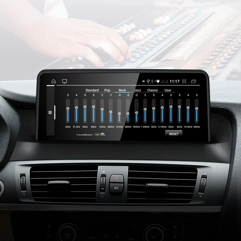 12.3"/10.25" Android Screen with Wireless Apple CarPlay & Android Auto for BMW X3/X4 (CIC/NBT/EVO)