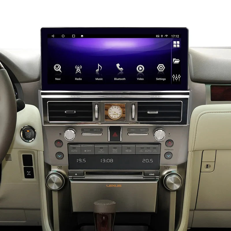 12.3inch Android Car Radio For Lexus GX460 2010-2021 Car Stereo CarPlay Multimedia Player