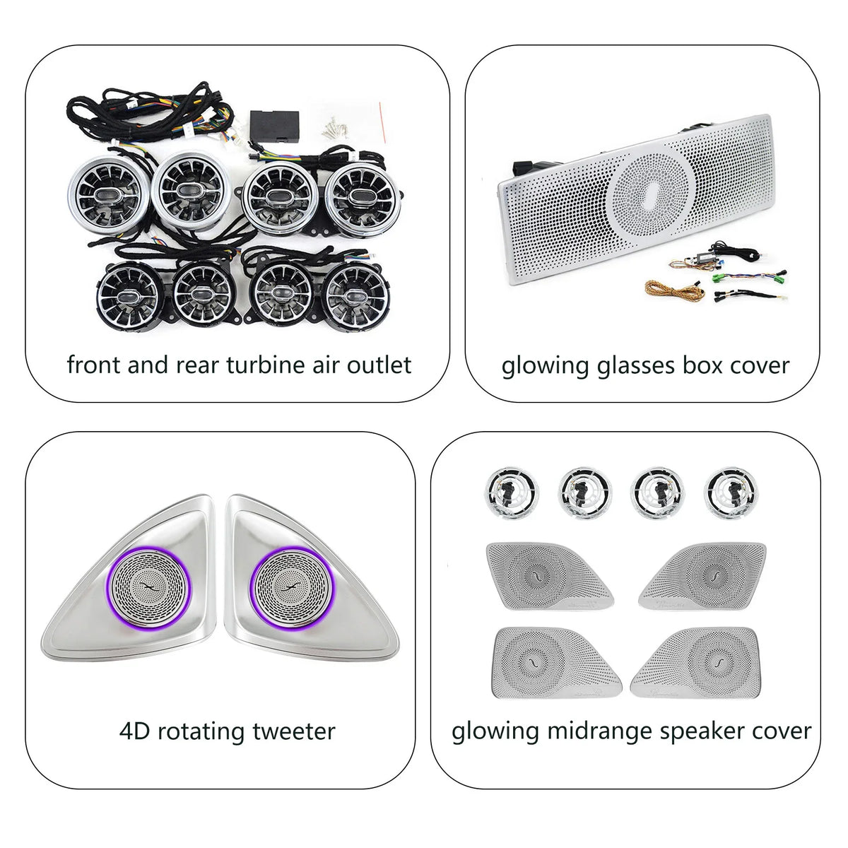 Mercedes Benz S-Class W222 Ambient Light Kit