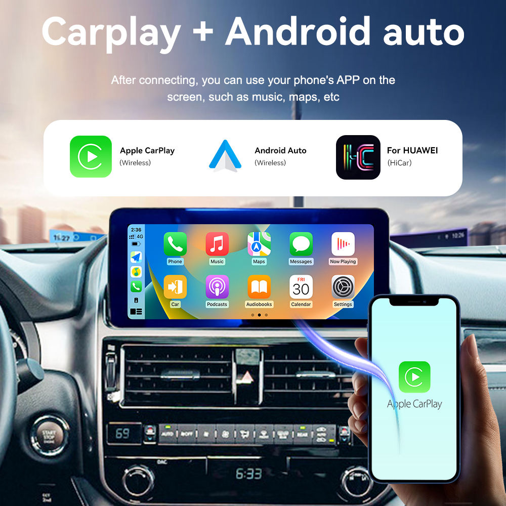 Lexus GX460 2014 - 2021 with Navi CarPlay Multimedia Video Player All-new Car Radio (Retain Original System)