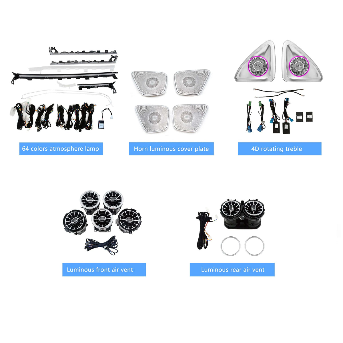 Mercedes Benz A-Class W177 CLA-Class C118 Ambient Light Kit
