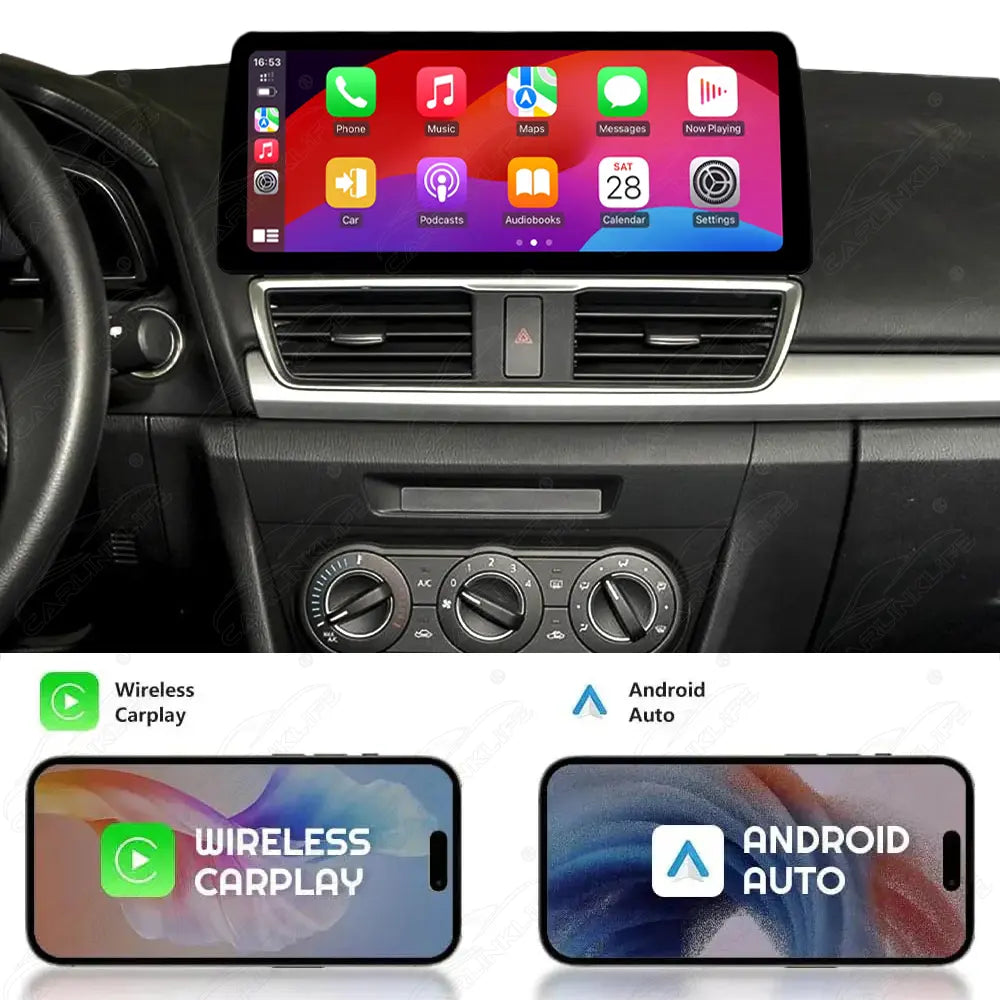 12.3 inch Android Car Radio For Honda Accord 10th 2018-2022 Car Stereo CarPlay Multimedia Player