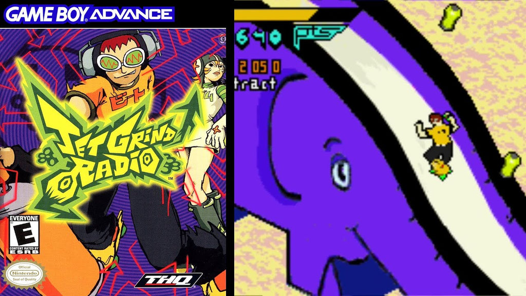 Jet Grind Radio GBA Video Game Cartridge Game Boy Advance 2003
