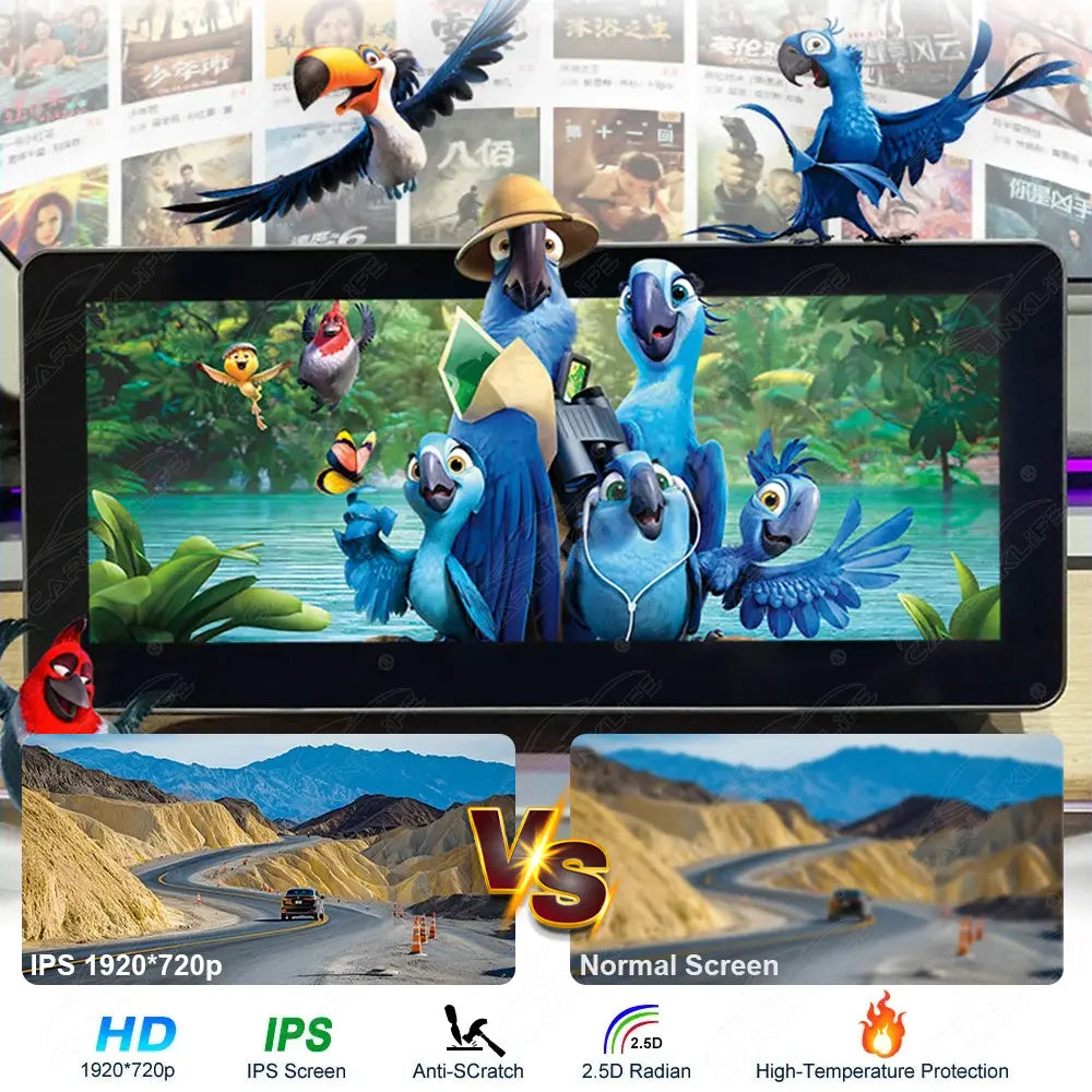 8.8 Inch Linux Touch Screen For Audi A4 A5 2009-2016 Wireless Carplay Android Auto Car Radio