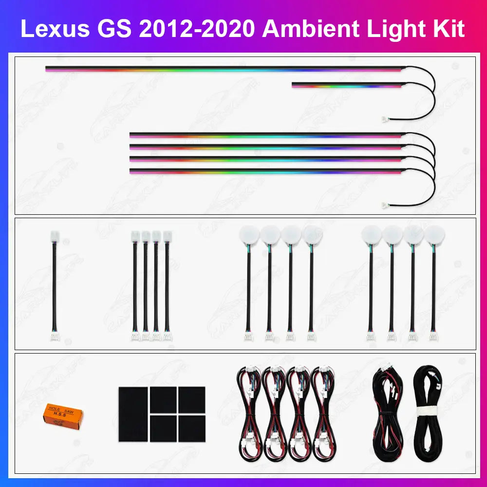 Lexus GS 2012-2020 Ambient Light Bar Kit