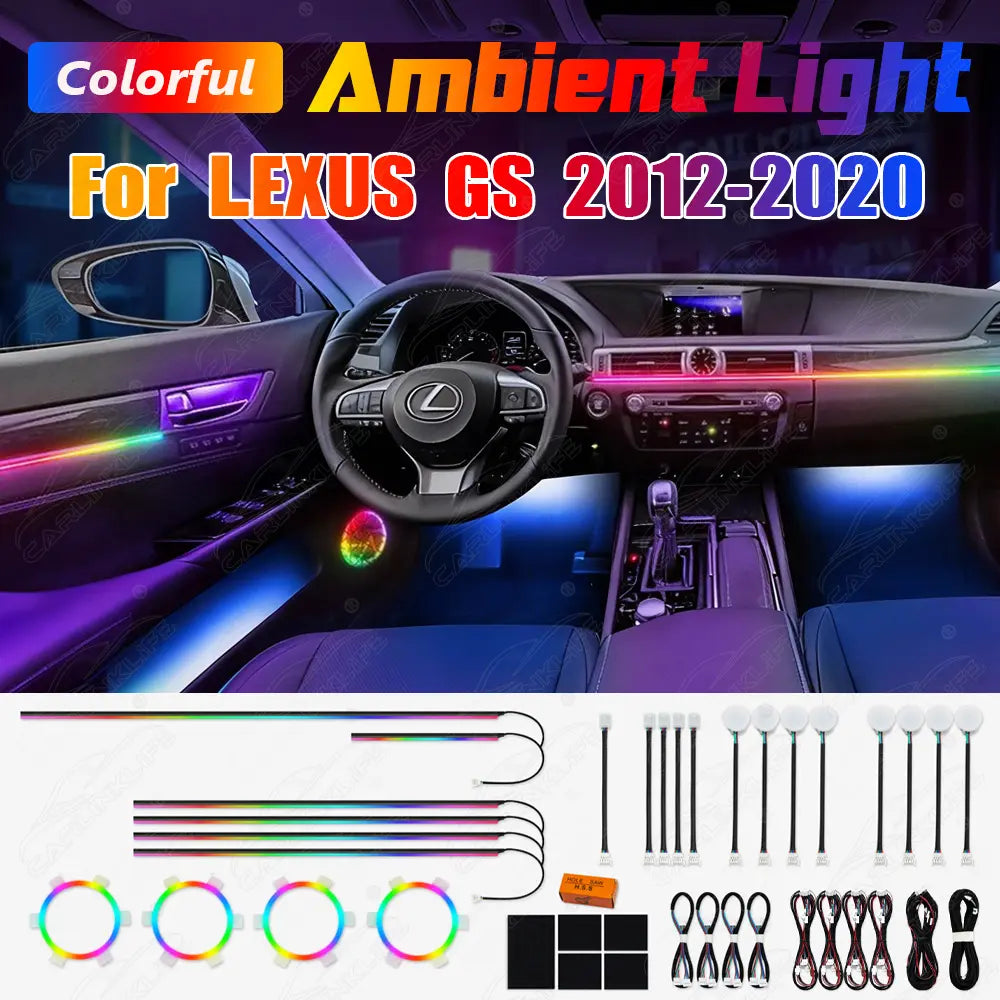Lexus GS 2012-2020 Ambient Light Bar Kit