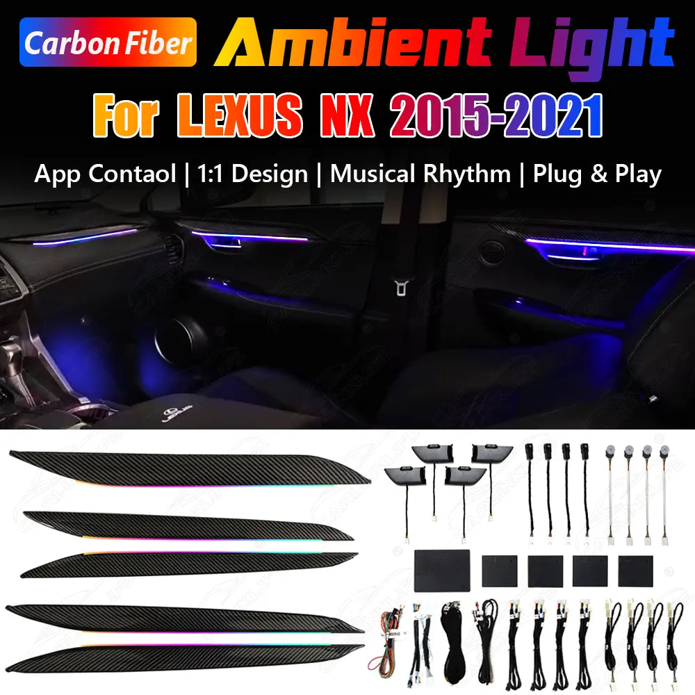 Lexus NX 2015-2021 Ambient Light Kits