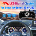 LCD Digital Cluster For Lexus RX 2016-2021 Linux Dashboard Gauge Cluster