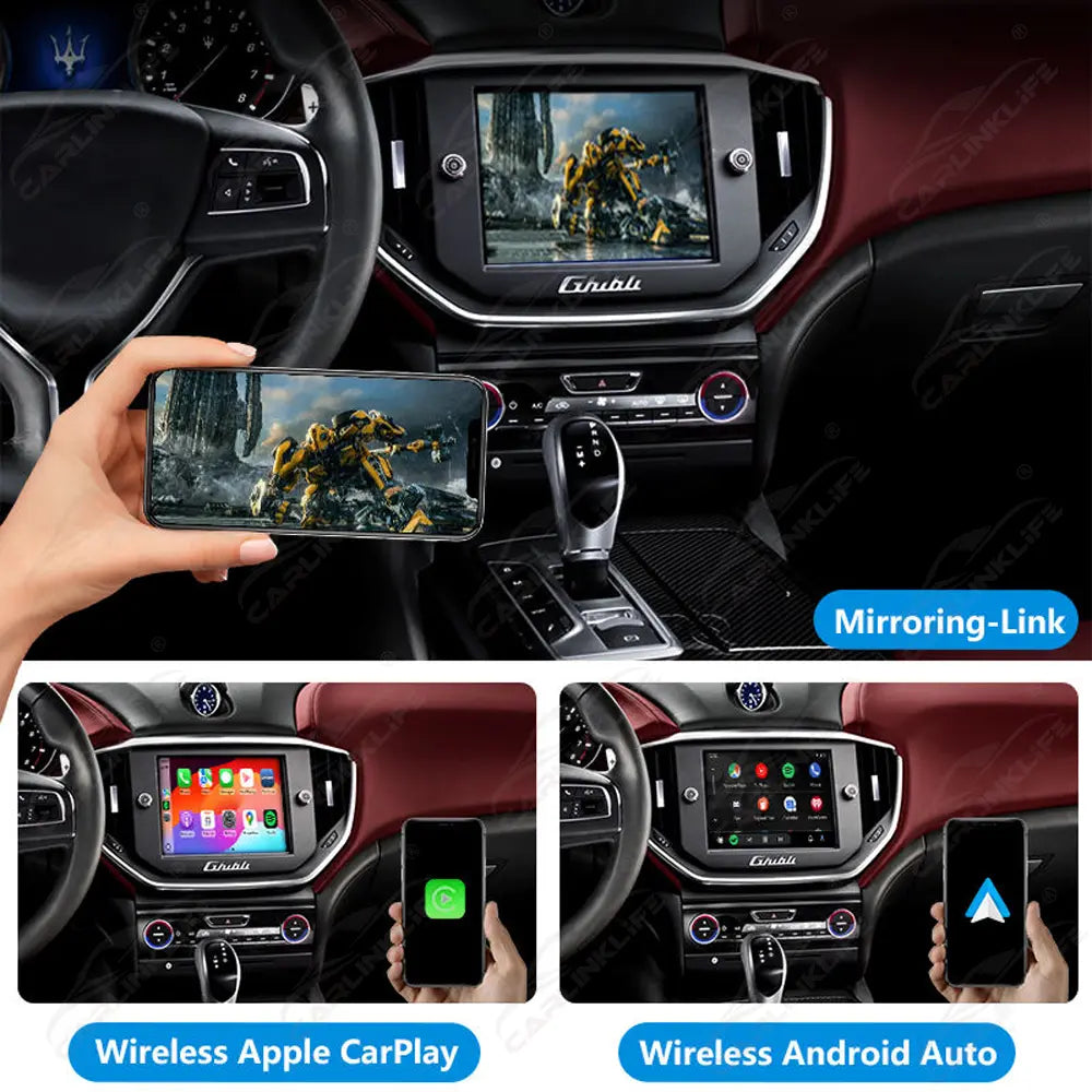 Android Multimedia Interface for Infiniti Q50 Q60 2013-2022 Advanced Version with YouTube, Google Play
