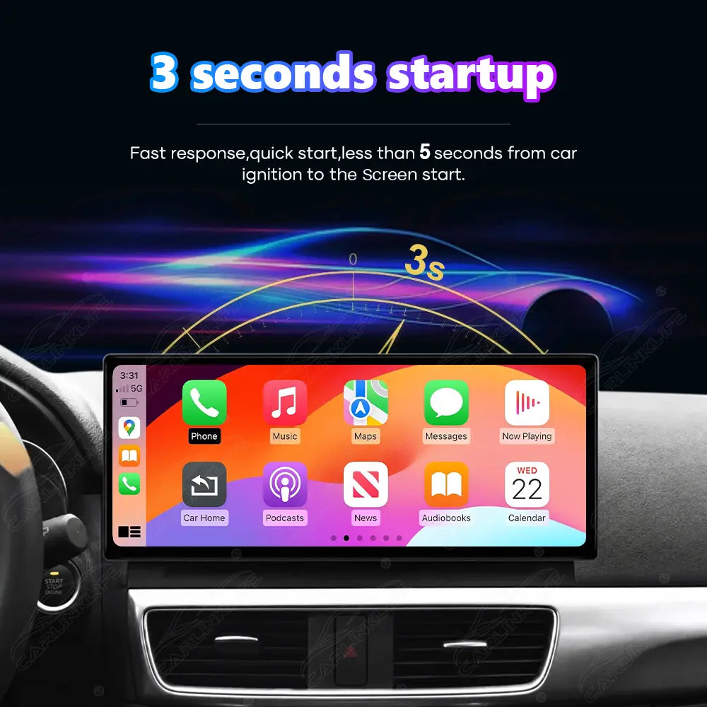 Mazda CX-5 (2012–2016) Linux Wireless CarPlay & Android Auto Screen Upgrade