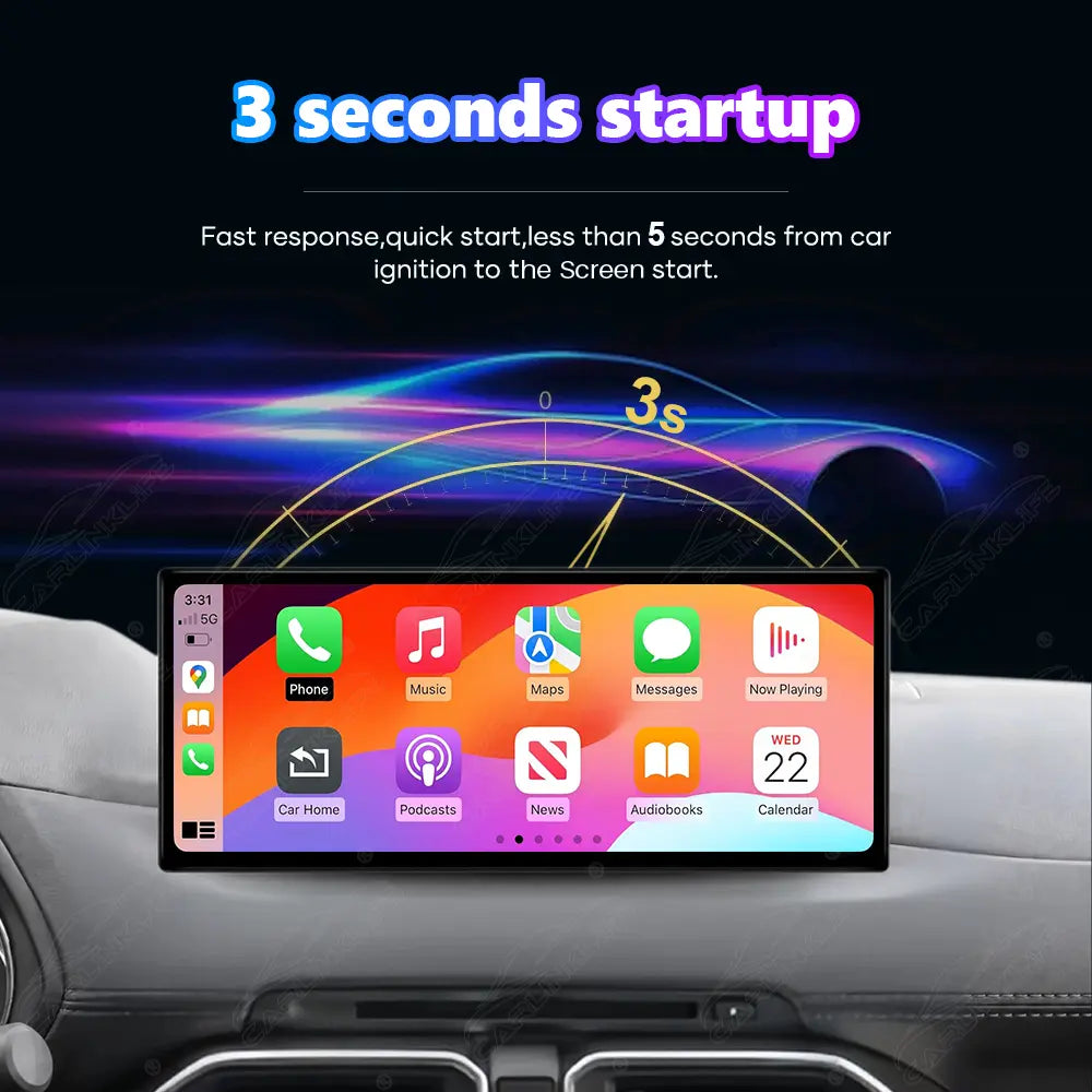 Mazda CX-5 (2017–2021) Linux Wireless CarPlay & Android Auto Screen Upgrade