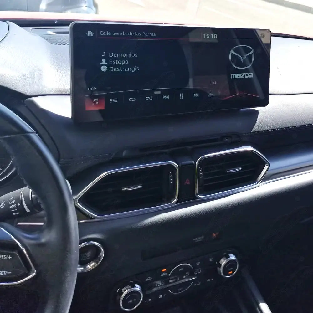 Mazda CX-5 CX-9 (2017–2021) 12.3" Android Car Screen Upgrade with Wireless CarPlay & Android Auto | Retains OEM System