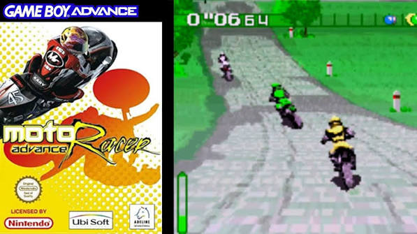 Moto Racer Advance GBA Video Game Cartridge Game Boy Advance 2003
