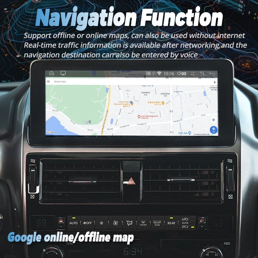 Lexus GX460 2014 - 2021 with Navi CarPlay Multimedia Video Player All-new Car Radio (Retain Original System)