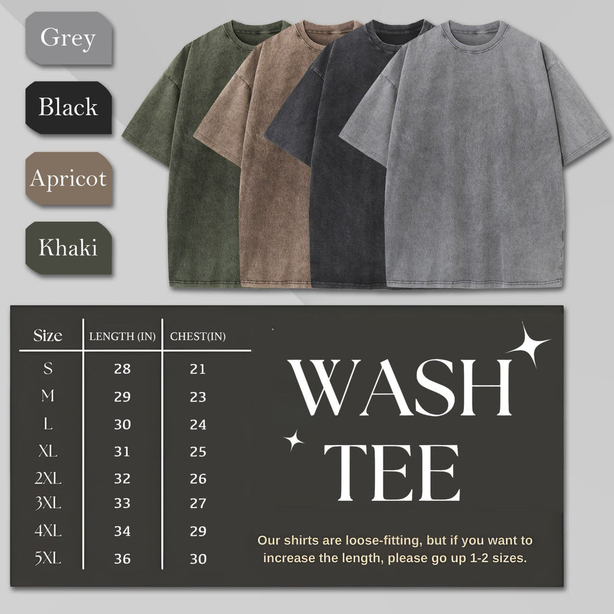 LA Parka Washed T-Shirt LA HHV
