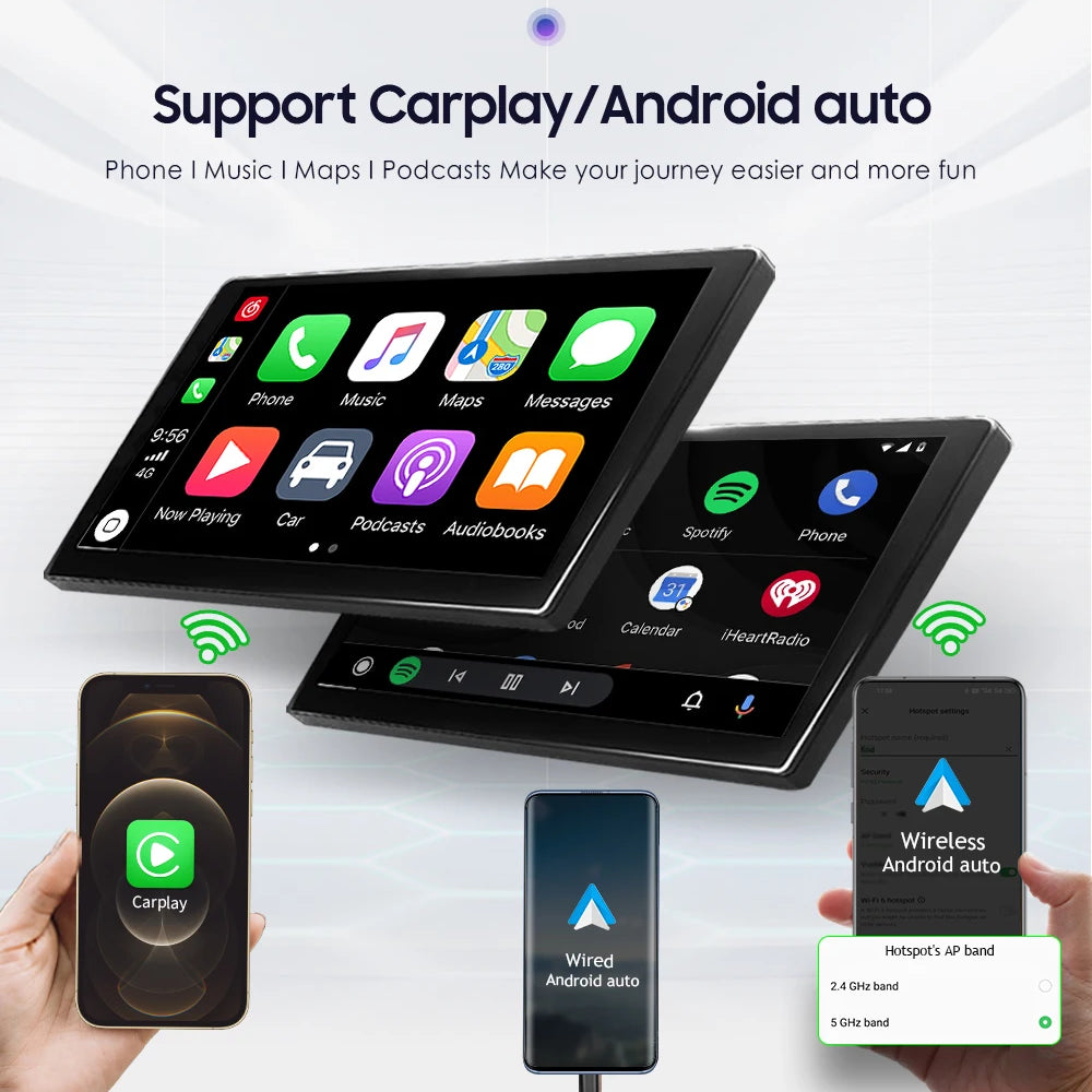 Wireless Carplay Android 12 Car Radio For Mercedes Benz E-class W211 W463 W219 W209